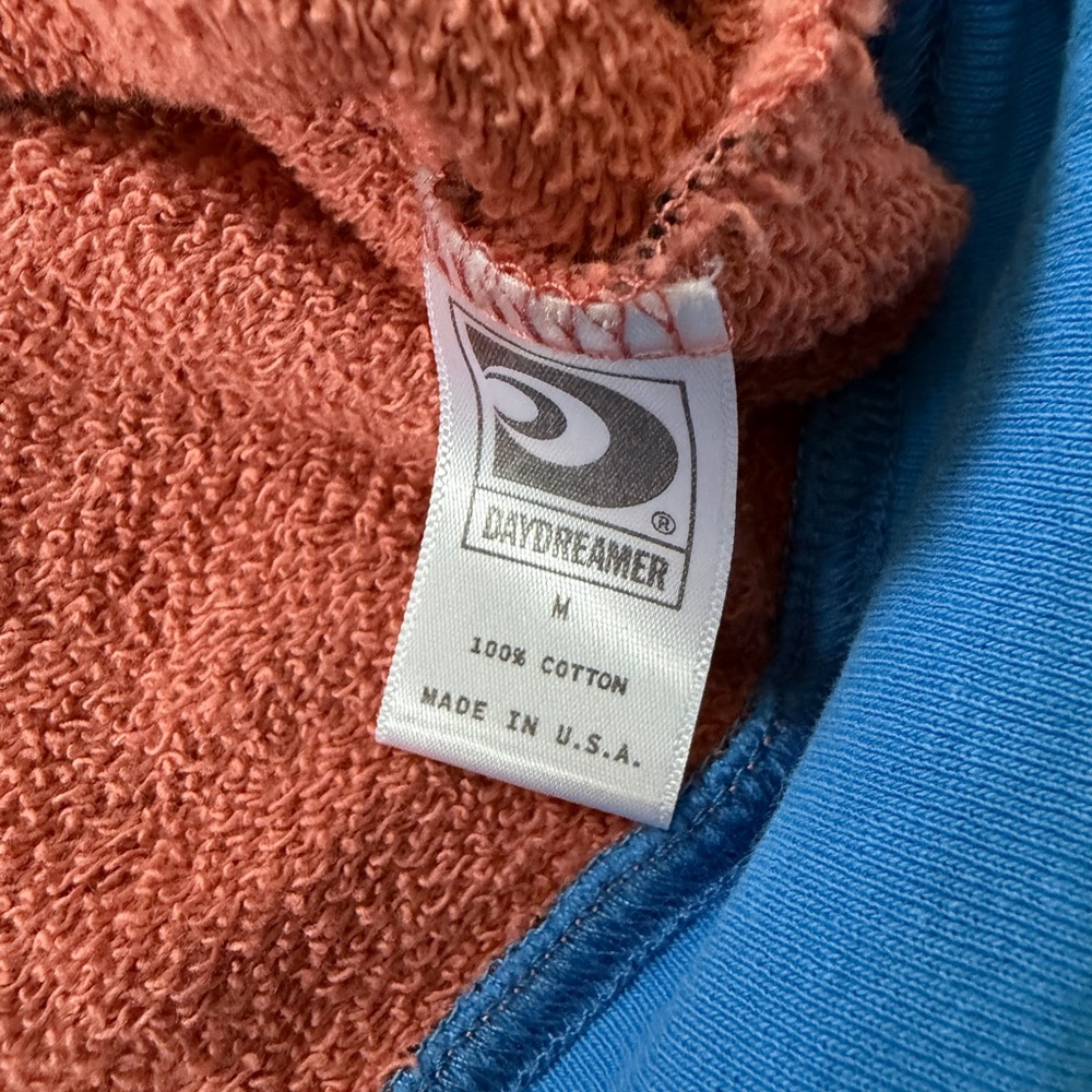 Daydreamer Pink and Black Striped Sweatshirt with Blue Trim - Picture 7 of 11